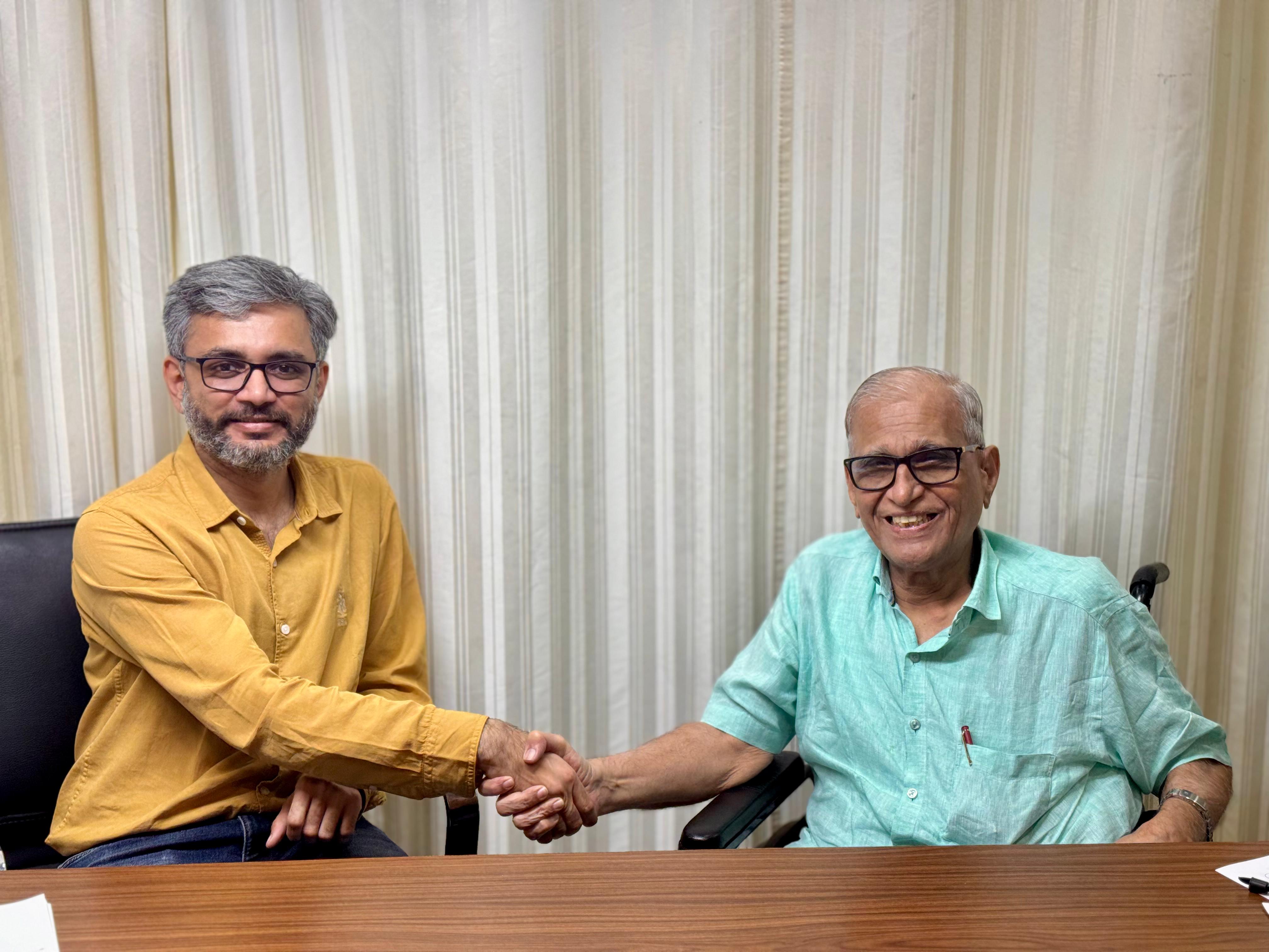 Pi Health founder with Dr. Suresh Advani